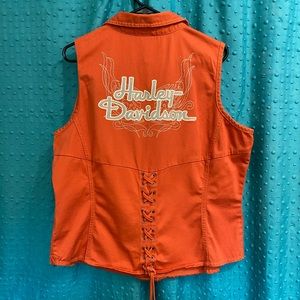 Rare Harley Davidson Vest/Sleeveless Top